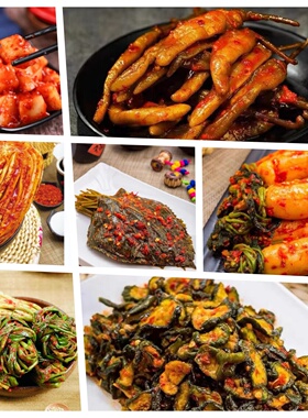 满4袋包邮李窖主地窖泡菜 酸甜小黄瓜桔梗辣白菜 美人椒 朝鲜族泡