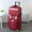 Wine red set (trolley bag+handbag)