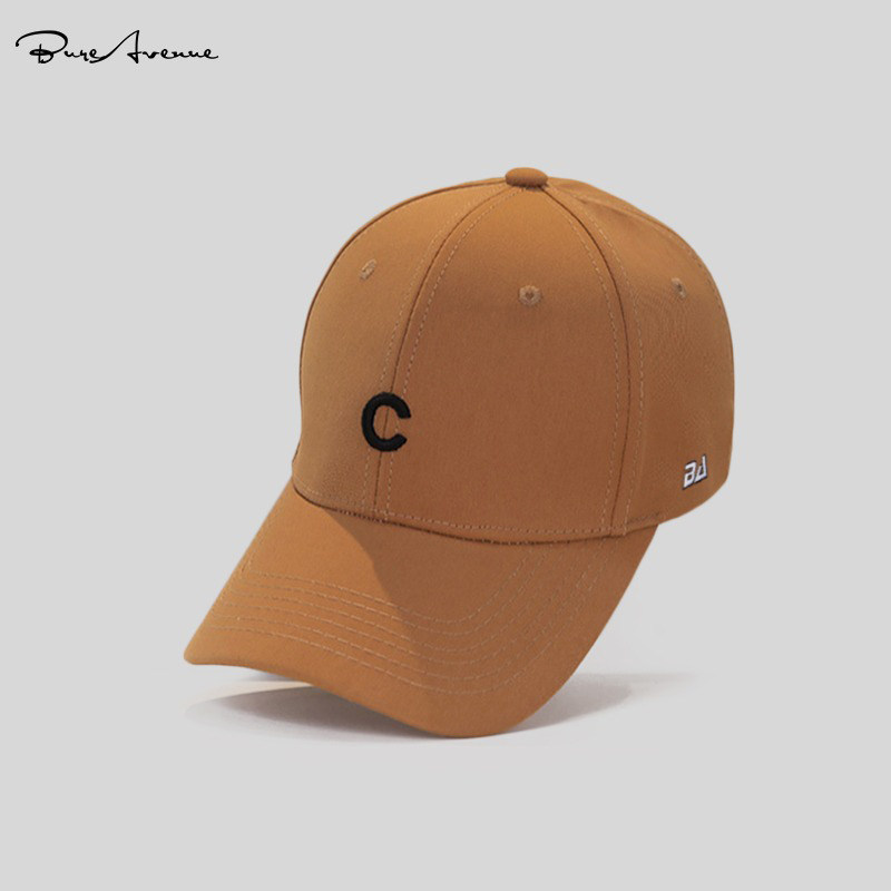 TRENDY BRAND BURE AVENUE HAT C LETTER BASEBALL CAP MENS AND WOMENS SUMMER STREET NEW PEAKED HAT VISOR TIDE TREND