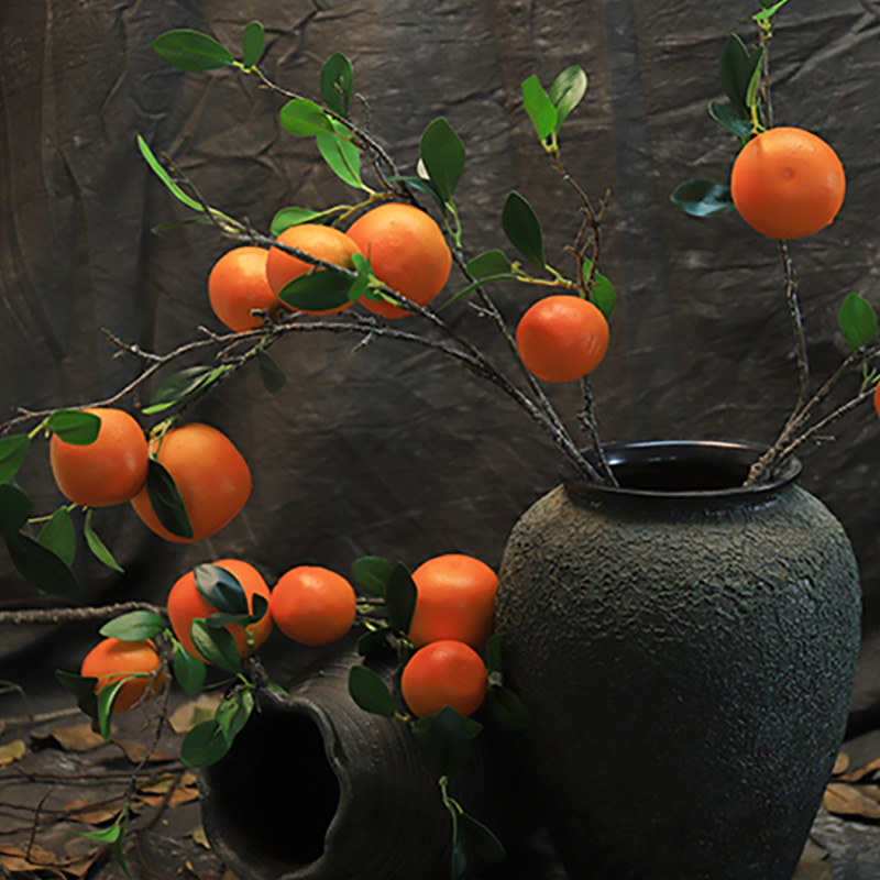 仿真橙子仿真果造景塑料泡沫