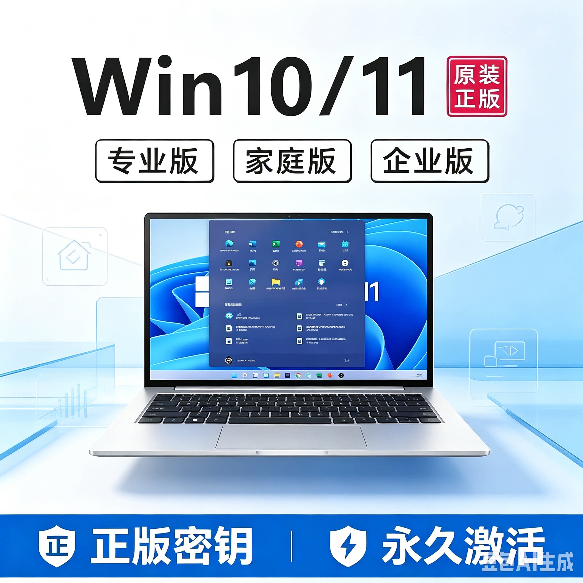 Win7/10/11专业版密钥办公设备配件及相关服