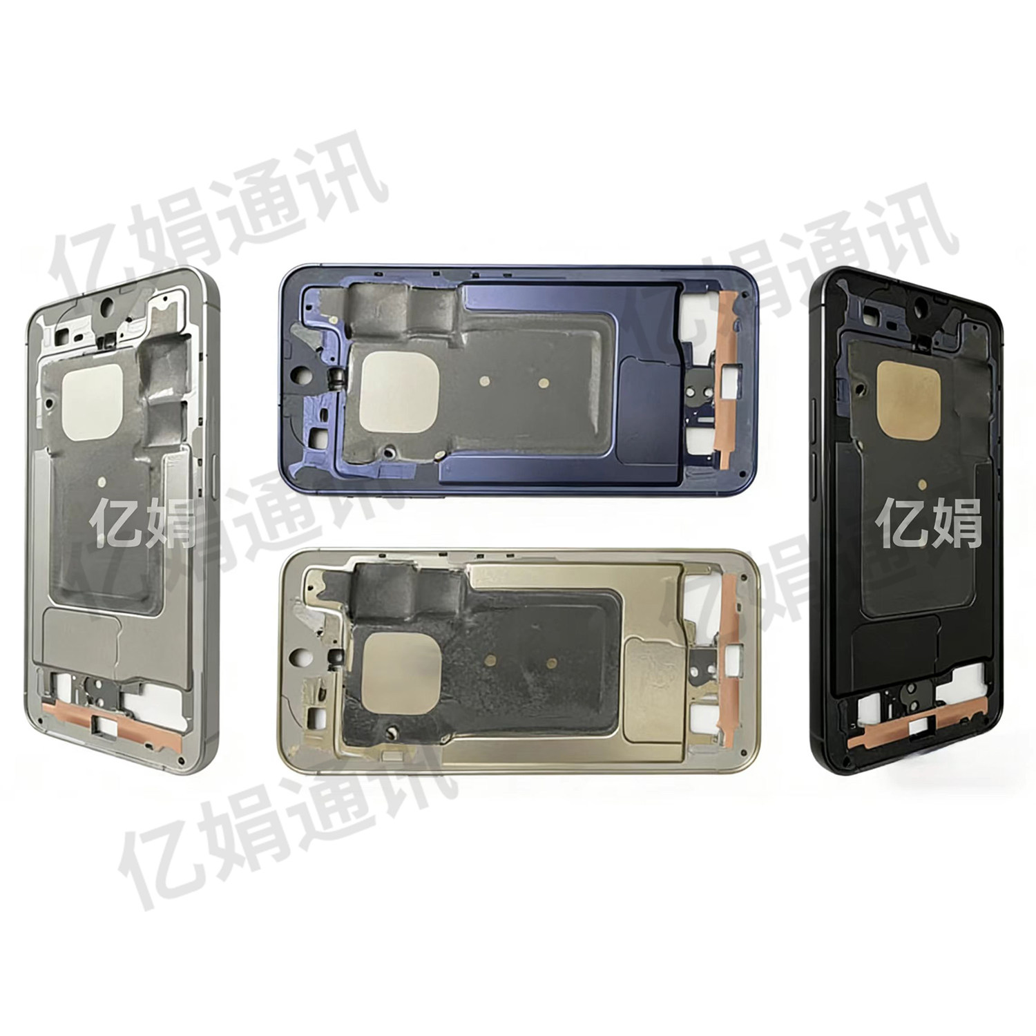 适用三星S24ultra原装中框S24+拆机边框S24 u屏框S9280壳手机外壳