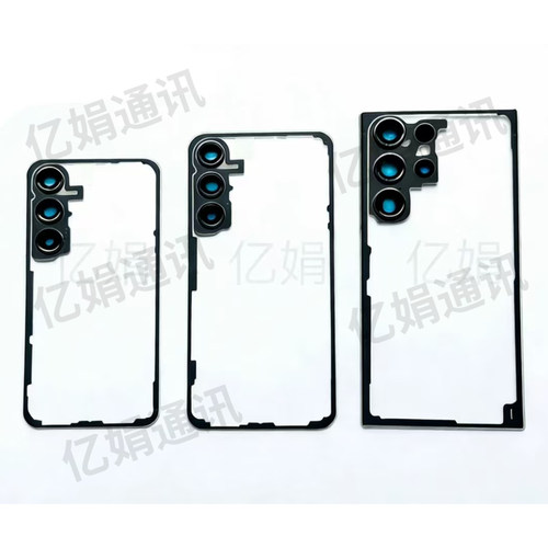 适用于三星S22u透明后盖S21+ S23ultar 玻璃S24u透明改装后盖s25