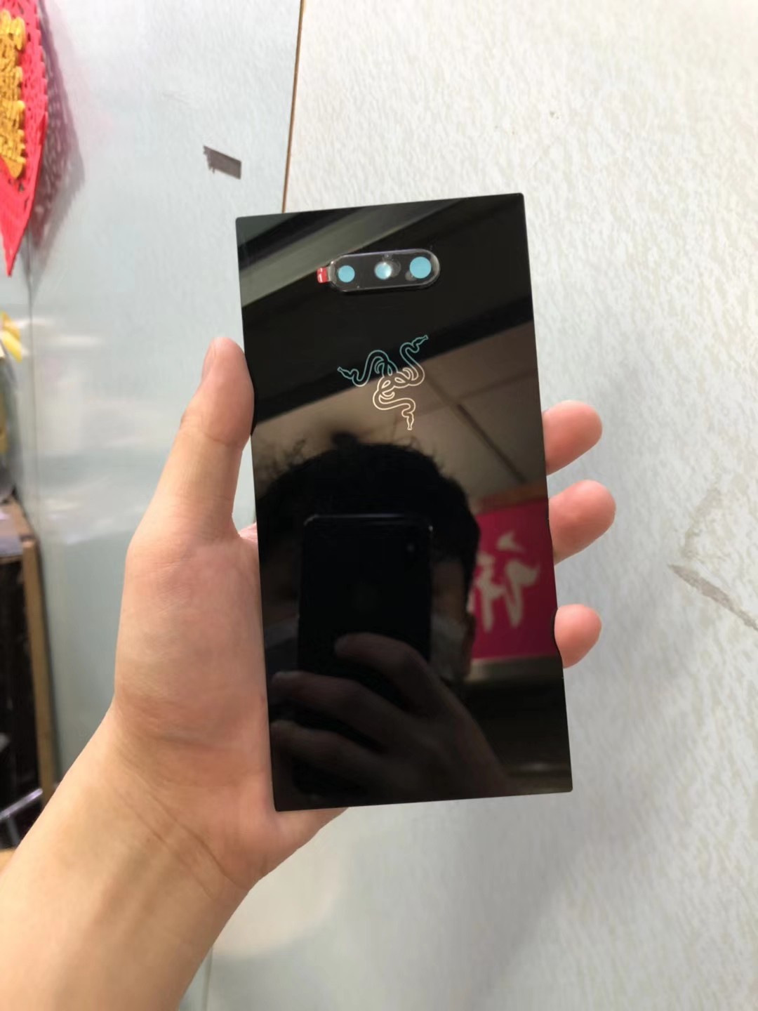 适用于imak雷蛇2代razer phone 2电池盖玻璃后盖背盖后壳