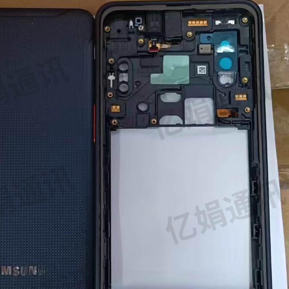 适用三星Xcover5/6/7/pro 2 g715 g525f g736 g556 中框后盖背盖