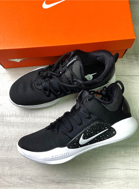 耐克NIKE HYPERDUNK X LOW HD2018 低帮黑白泼墨篮球鞋AR0465-003