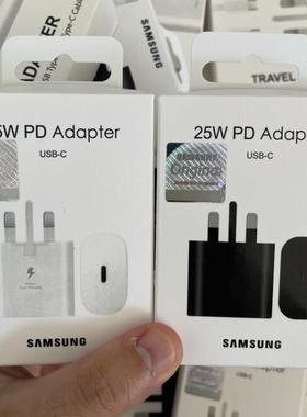 25W三星原装英规港版S22 S21 Note10 20Ultra 充电器双Typc C线