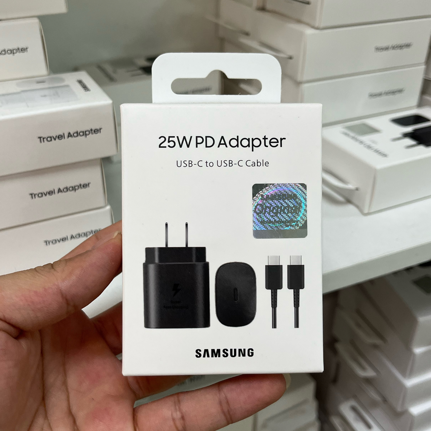 适用于三星S25充电器原装S23 S22 fold5 S24充电器note10 s21s20数据线W24 A55超级快充头25W