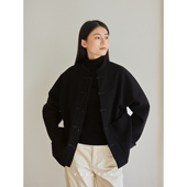 英国Moon传承系列羊毛呢新中式 VItatha番塔塔 守拙 盘扣上衣外套