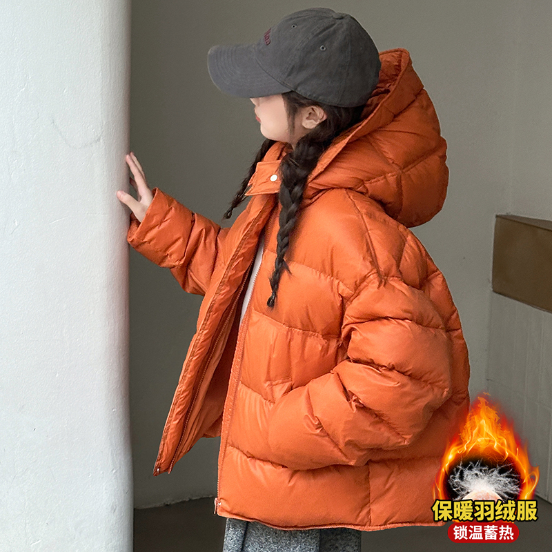 女童冬季加厚羽绒服外套