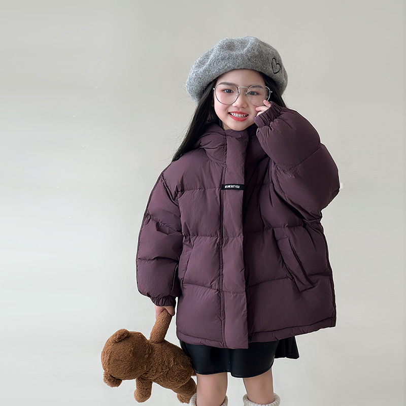 女童冬季羽绒服外套童装