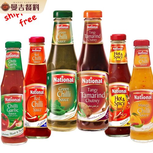 National sauces 巴基斯坦青红辣椒酱 酸角酱 芒果酱
