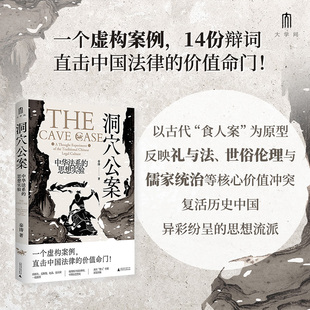 正版 大学问 洞穴公案:中华法系的思想实验 广西师范大学出版社