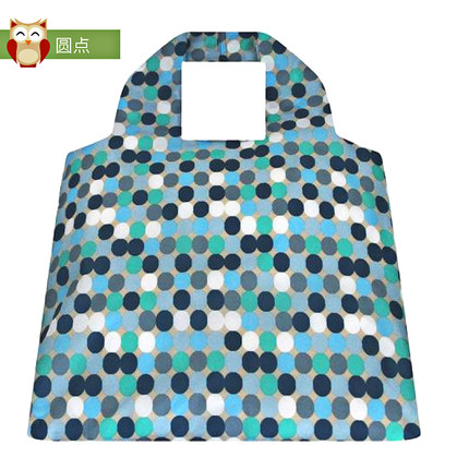 大容量防水购物袋折叠环保袋春卷包单肩手提收纳袋便携简约旅行袋