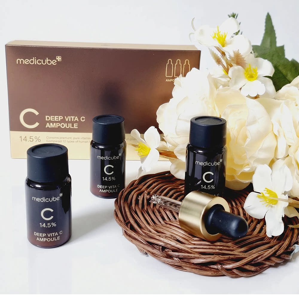 韩国 Medicube VC安瓶DeepVitaC14.5% 维C精华改善暗沉淡痘印原液