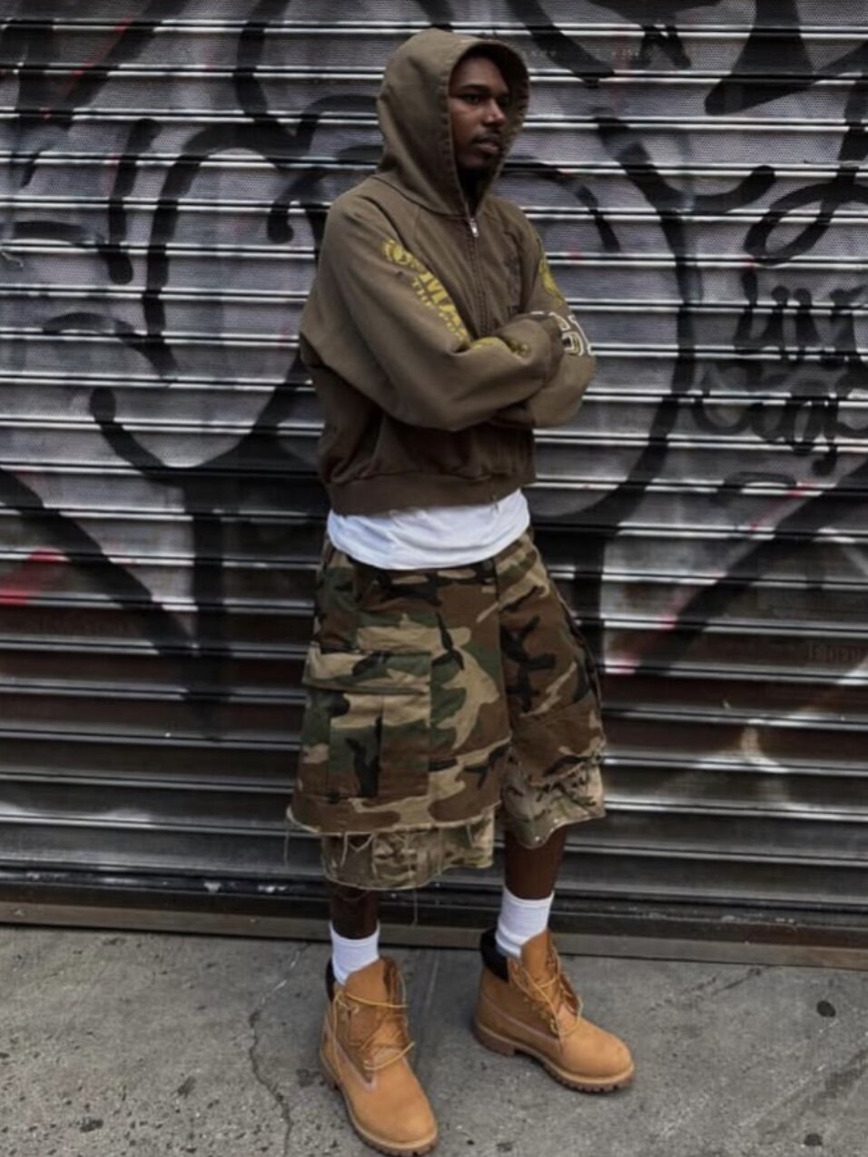 Jorts Camo Two-Piece Patchwork