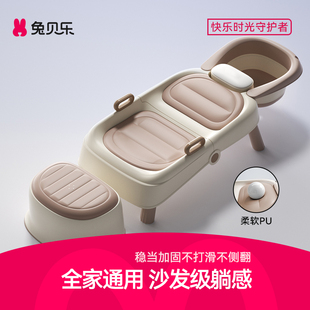儿童洗头发躺椅平躺式防摔可折叠成人家用洗头神器大号洗头床孕妇