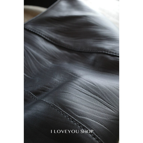 Iloveyoushop я люблю тебя, магазин текстурированная овчарная кожа не выглядит хорошей сумкой для кросс -сад легкий мягкий круассан