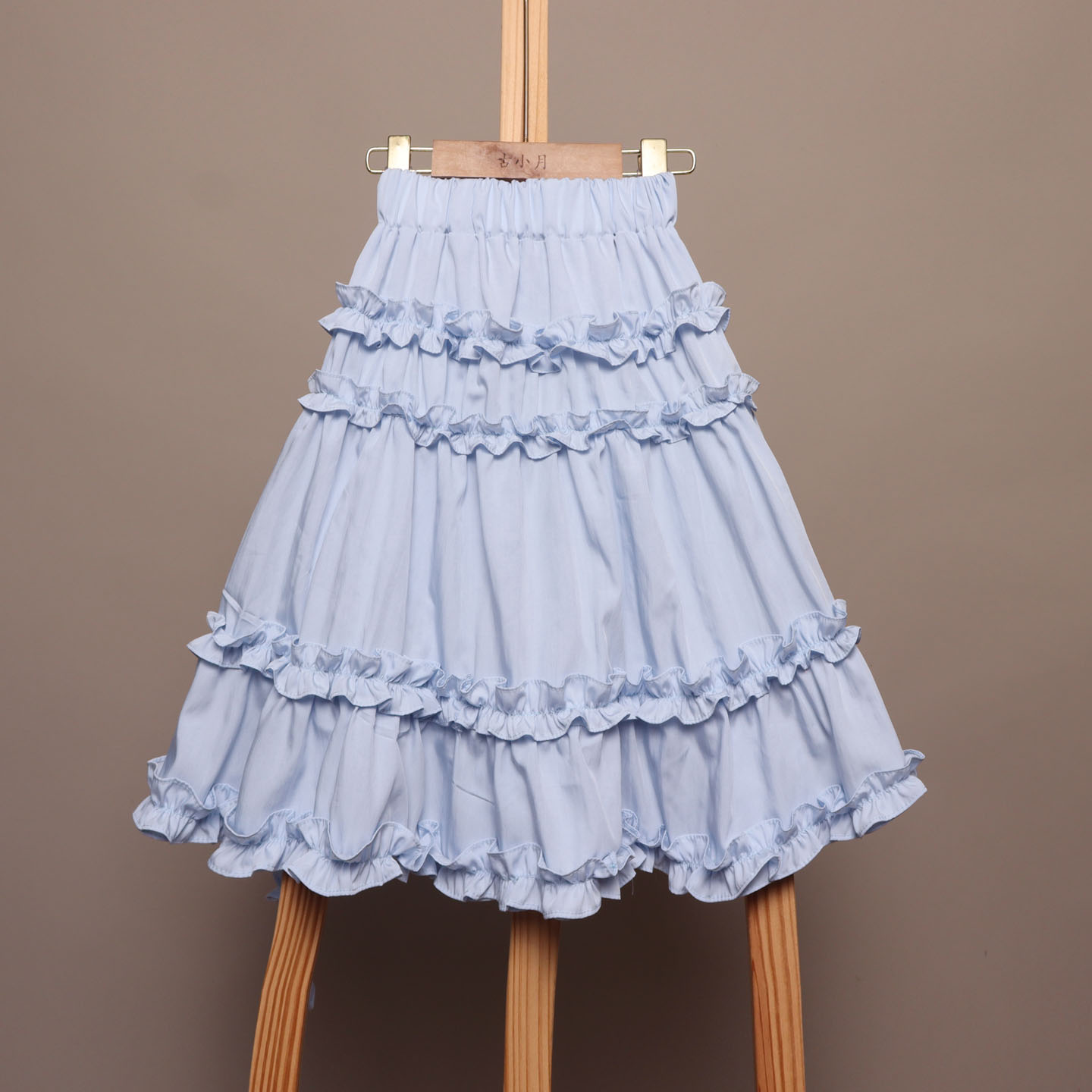 女童夏季甜美长款半身裙