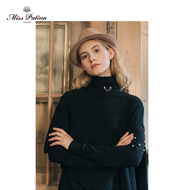 mp英伦复古原创设计diy针织披肩