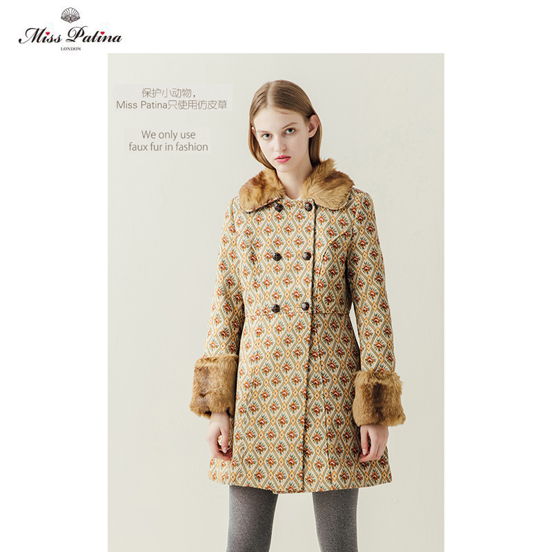 洛可可英伦古典油画织锦外套