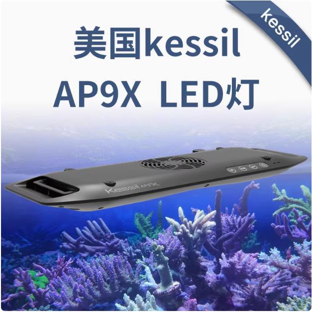 美国神灯海水缸珊瑚灯AP9X LED 185w新型聚光照明灯具海缸