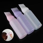Dye Bottle Applicator Bottles Hair Shampoo Brush Dyeing Oil