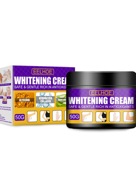 Beauty cream for armpits knees elbows and moisturized skin.