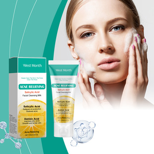 moisturizes soot facial Salicylic cleanser and acid cleanses