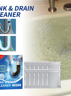 Drainage pipe cleaner toilet kitchen drainage pipe anti clog