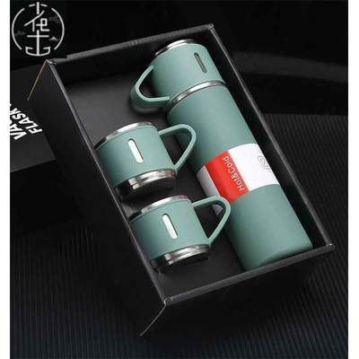 500ml Insulated Therm Bottle Tea Vacuum Flask 保温杯配分享杯