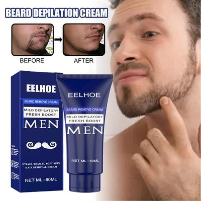 Hair removal cream with gentle chest hair and beard 脱毛膏
