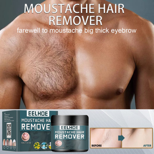 Men's Hair Removal Cream Gentle Non-Irritating Facial Beard