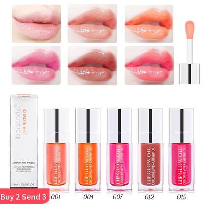 ibcccndc Sexy Plump Lip Glow Oil Tinted Lip Gloss Plumper