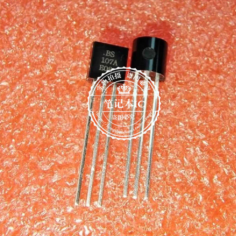 BS107ARL1G  BS107A   BSI07ARL1G     TO92   新的 一个起拍