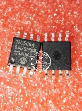 PIC12C508 PIC12C508A-04I/SM  SOP8  空白无程序