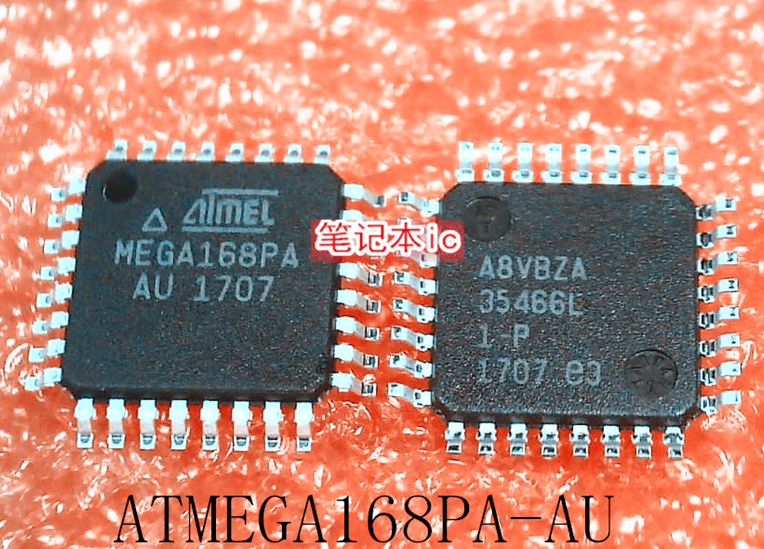 ATMEGA168PA-AU     ATMEGA168PA     QFP32      新的