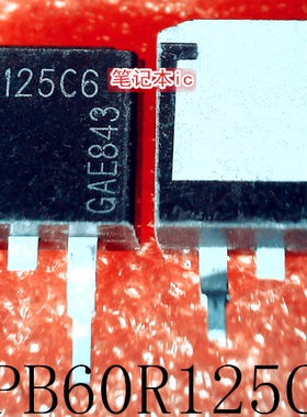 6R125C6     IPB60R125C6     TO-263     新的
