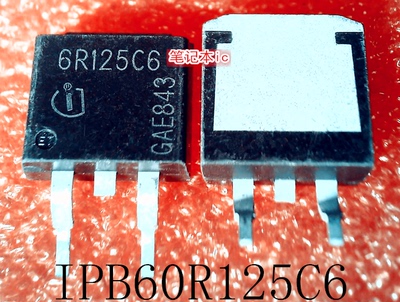 6R125C6     IPB60R125C6     TO-263     新的