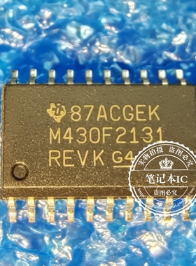 全新  MSP430F2131IDWR M430F2131 SOP20微控制器芯片
