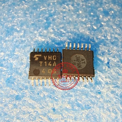 TC74VHCT14AFT 丝印VHCT14A 贴片密脚TSSOP-14    新的  一个起拍