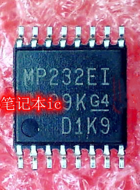 MAX3232EIPWR MAX3232 MP232EI TSSOP-16 新的  一个起拍