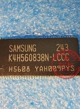 K4H560838N-LCCC  TSOP   新的  一个起拍