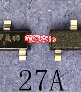 MMBZ27VALT1G     MMBZ27VAL     丝印:27A     SOT-23   新的