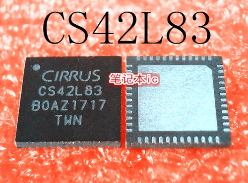 CS42L83  CS42L83-CNZR   QFN 新的  一个起拍