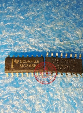 MC3486 MC3486D MC3486DR  SOP-16    新的  一个 起拍
