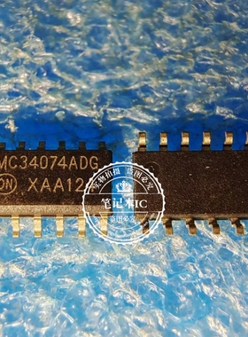 MC34074ADR2G  MC34074ADG   34074ADG SOIC-14  新的 一个起拍