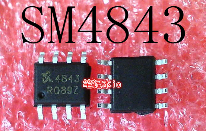 SM4843NSKC-TRG SM4843NS SM4843 4843 SOP-8新的