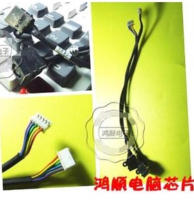 DX19 戴尔DELL VOSTRO 3450 V3450 带线电源接口 电源插座头
