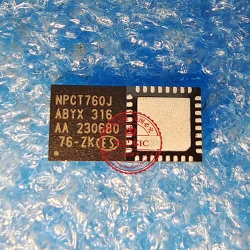 NPCT760JABYX NPCT760J ABYX    QFN 新的  一个起拍